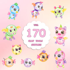 Kenvc 3D decorative eyes demonstrate playful accents for imaginative figures and characters.