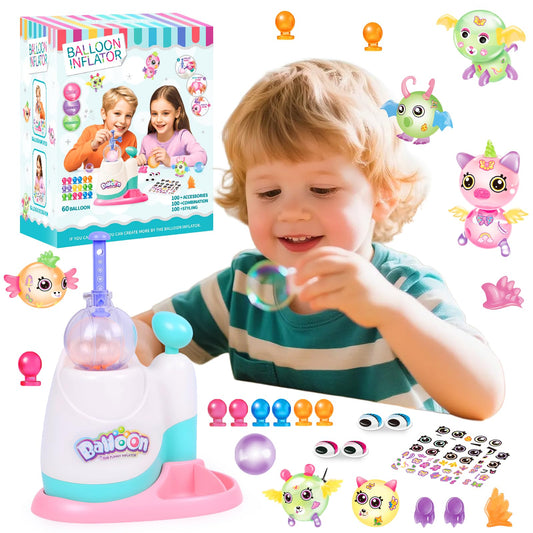 kenvc balloon-animal-kit-contents: all supplies ready for quick creative balloon art with kids.