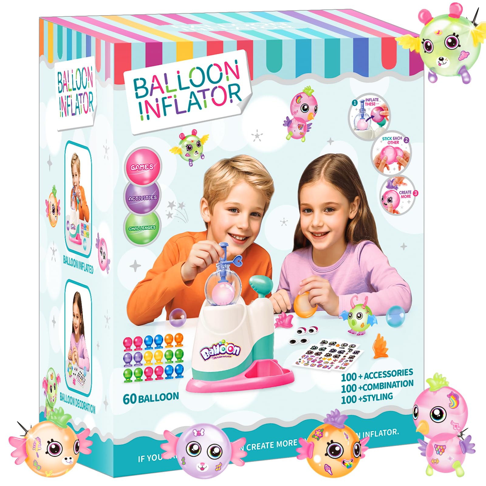 kenvc balloon-gift-pack-idea: a thoughtful gift for birthdays and creative play.