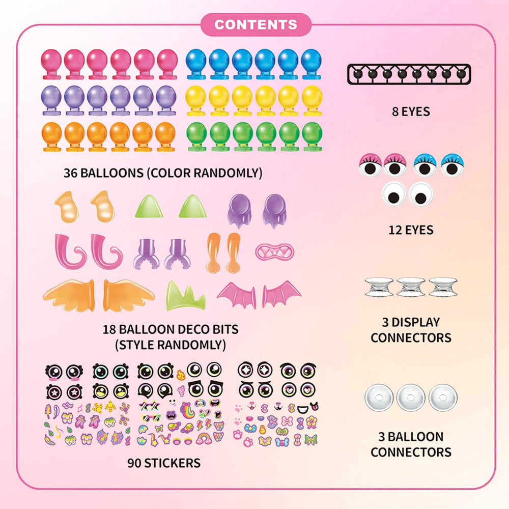Kenvc nano rubber balls collection highlights versatile components for custom balloon toy designs.