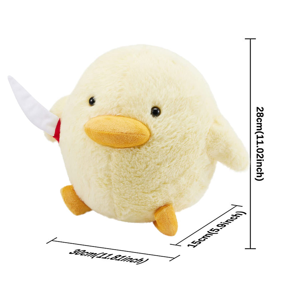 Kephay duck plush car-seat companion for on-the-go fun.