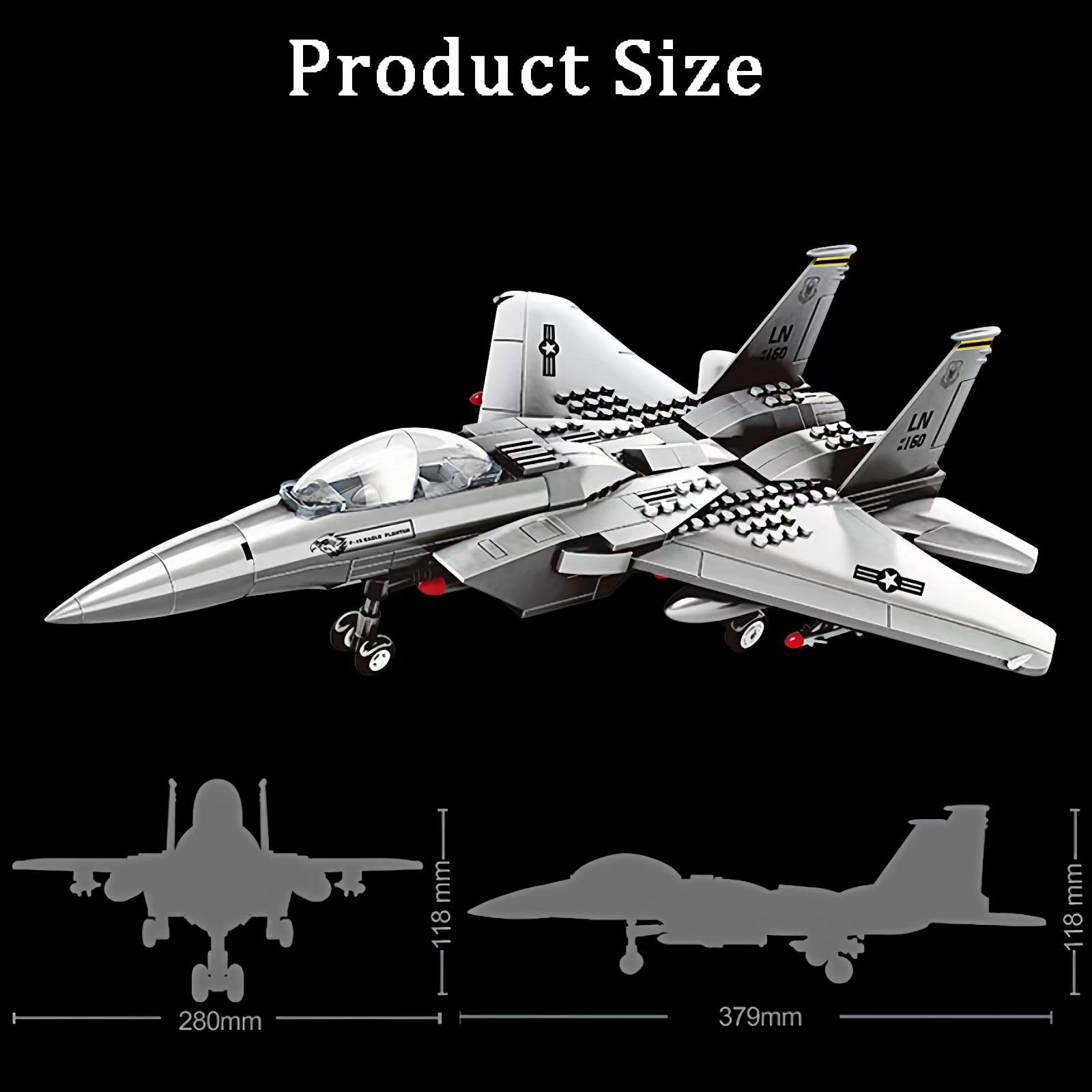 KERHENE F-15 in-flight view captures dynamic imagination during play sessions.