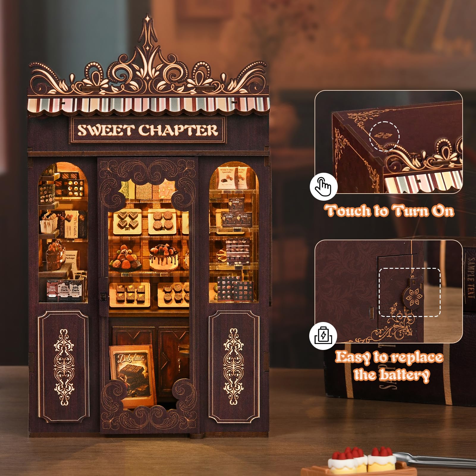 KERNOWO Book Nook Kit makes a thoughtful gift for book lovers.