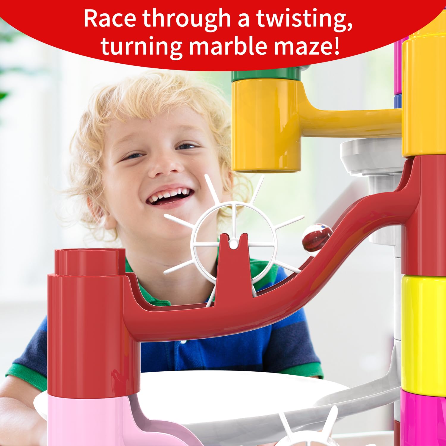 KERUVOTA Screen-free building toy promotes family creativity and collaboration.