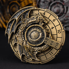 KERWELLSI 7-in-1 spinner front view shows roulette action for dramatic DND rolls