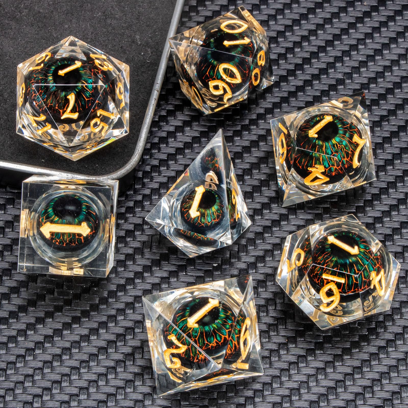 KERWELLSI liquid-core side view shows glowing dragon eye for immersive reveals