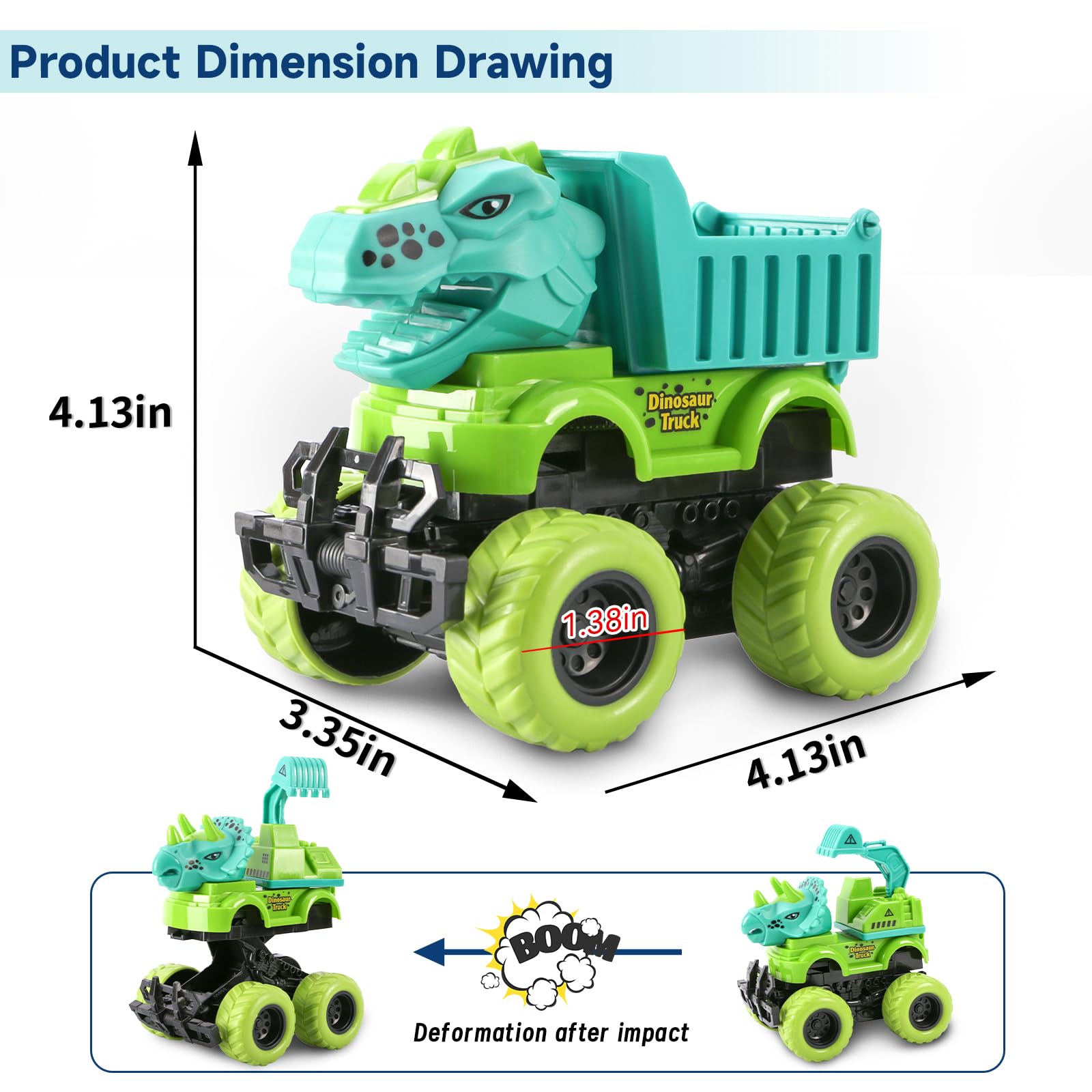 KESIYI mini dinosaur figures 6pcs ideal for pretend play and storytelling.