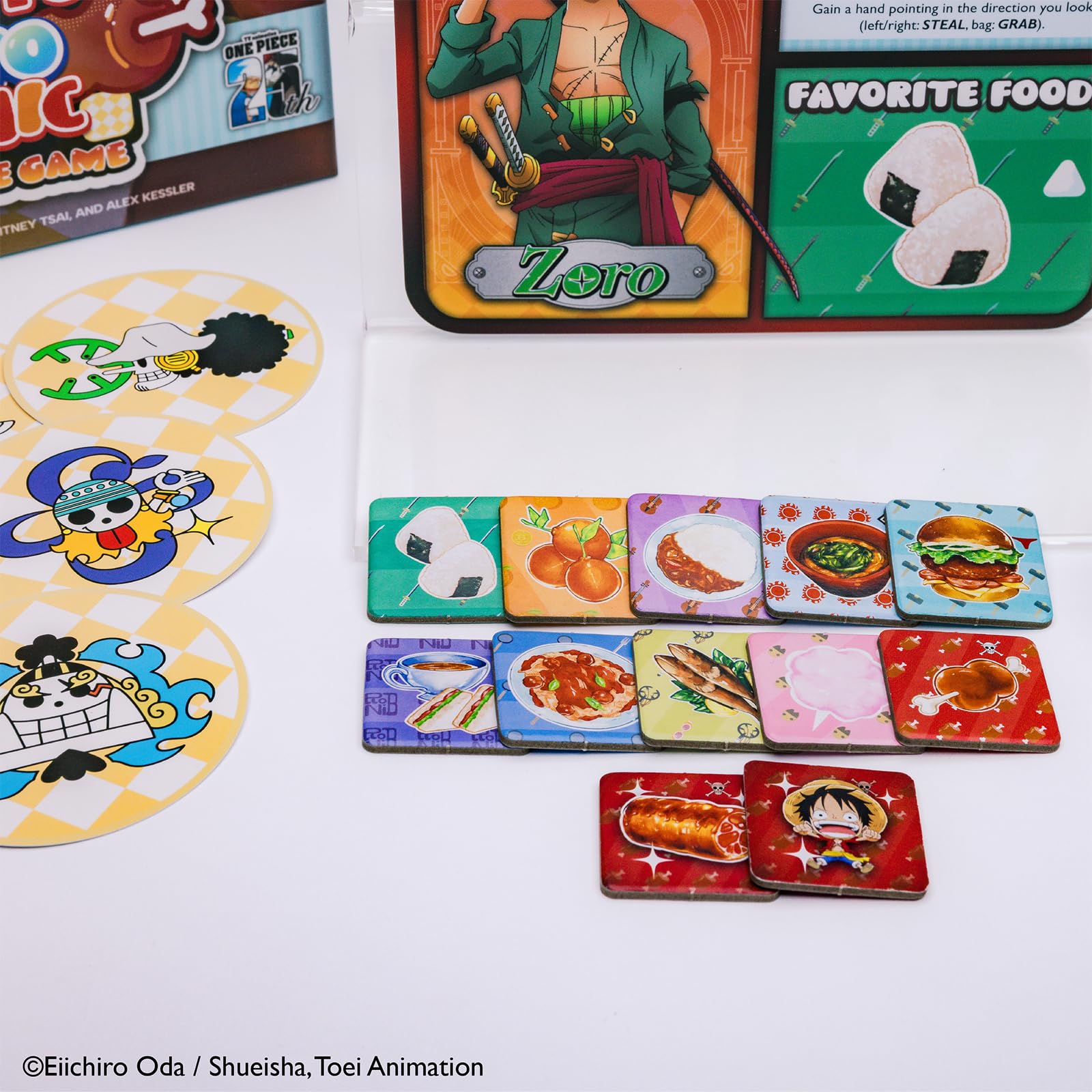 KESS One Piece Bento Panic Game character powers add strategic twists and excitement.
