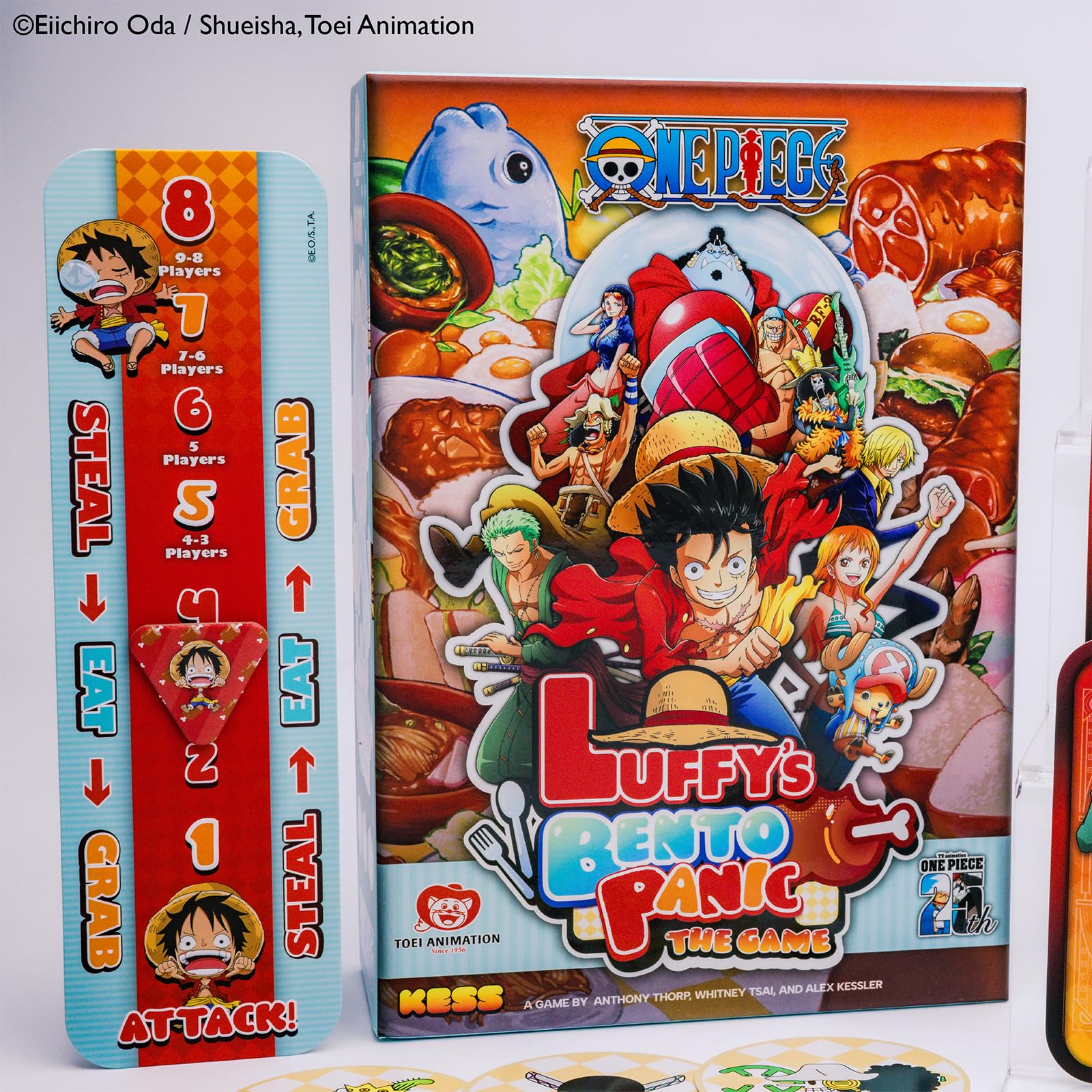 KESS Bento Panic game food tiles entice appetites with colorful, edible-inspired artwork.