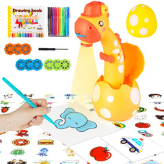 KETIEE drawing projector displaying pattern projection for tracing and learning shapes