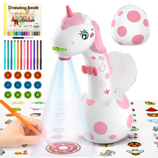 KETIEE Unicorn Drawing Projector main unit for creative tracing sessions.