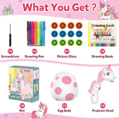 KETIEE Unicorn Projector rotatable head for precise focus.
