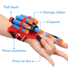 Keumi kids playtime assembling shooters and gloves for group fun