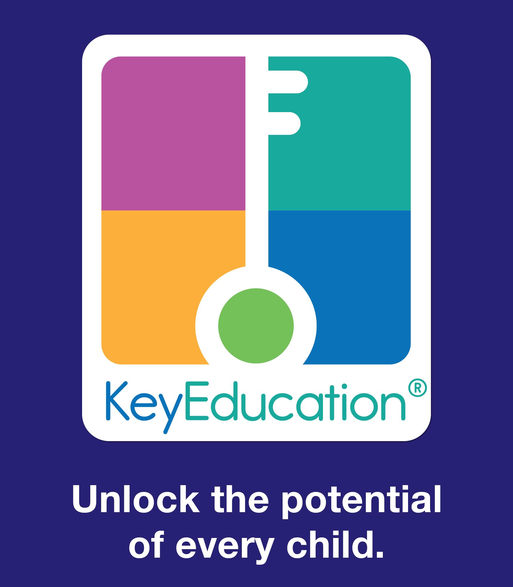 Key Education color-coded set aids early grammar and reading at home or school.