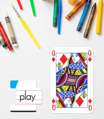 Key Education interlocking pieces let kids build complete sentences with hands-on fun.