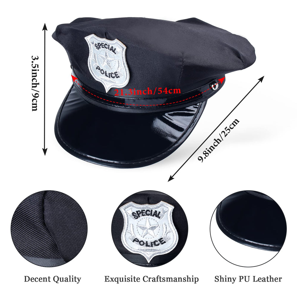 Keymall kids police costume vest with clear print and Velcro fastener for easy wear