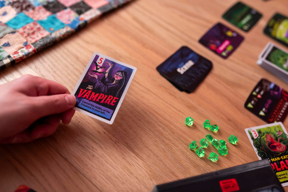 Keymaster Games Campy Creatures simultaneous play speeds up rounds.