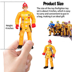 KEYUM firefighter toys set ideal for party decor and gift ideas.