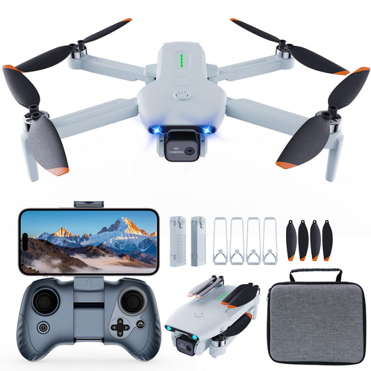 KGF drone 1080p camera captures crisp aerial photos and videos.