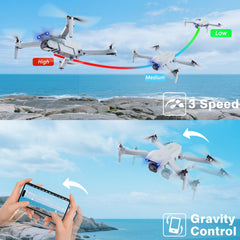 KGF drone one-key takeoff simplifies starting flights for beginners.