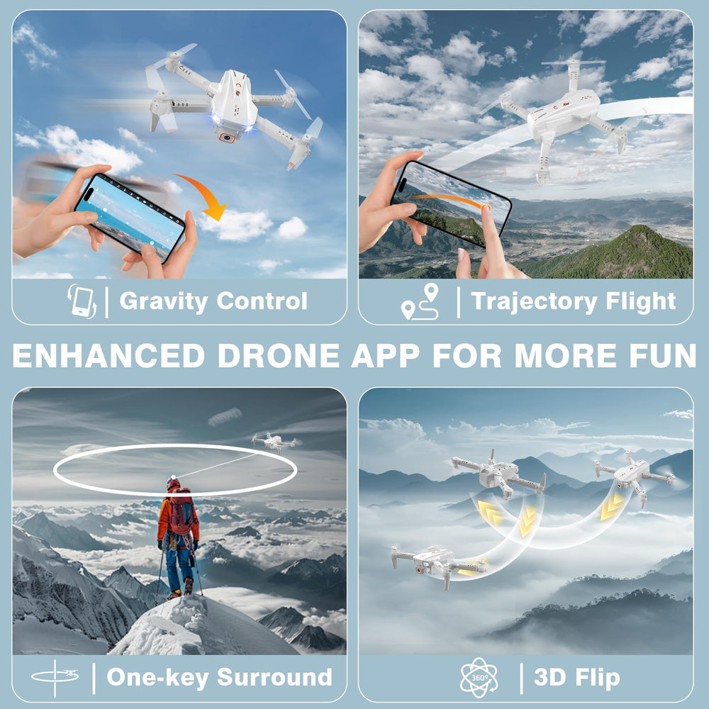 KGF Mini Drone safety outer casing protects fingers during flights