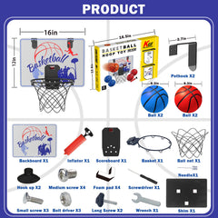 KGF ready-to-play pack includes balls and pump for instant fun.