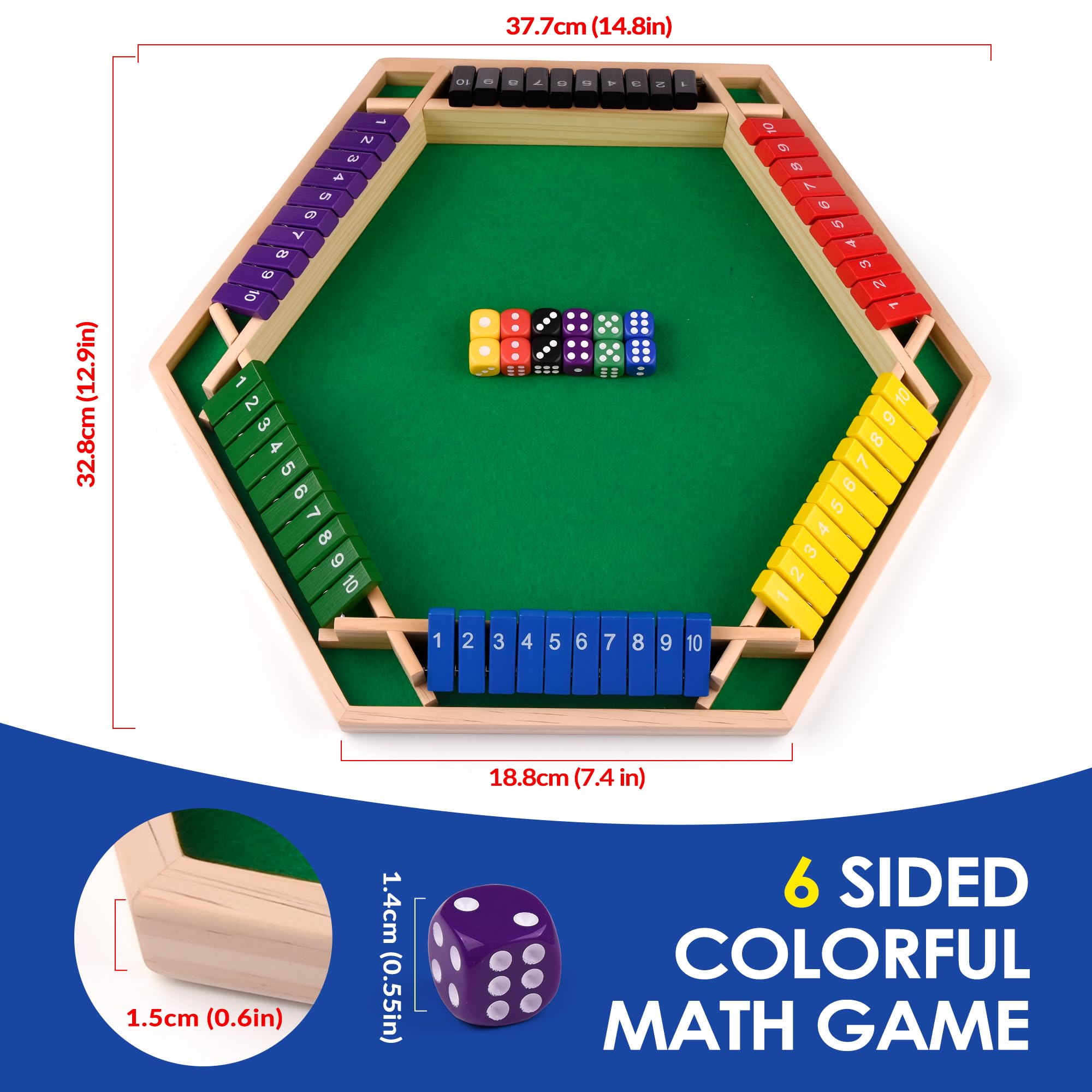 Kiapeak Shut The Box with players refining quick math and strategy.