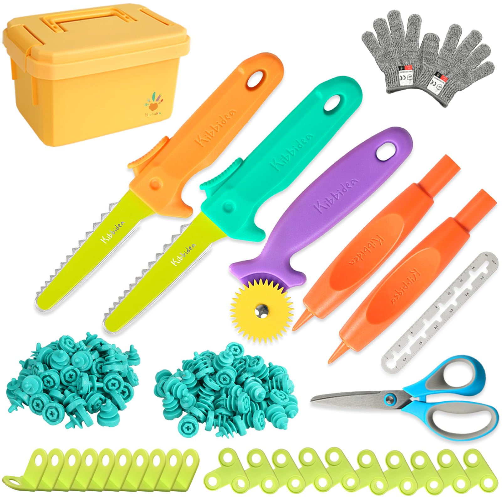 Kibbidea Cardboard Tools rocket model for safe, imaginative STEM play
