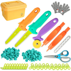 Kibbidea Cardboard Tools rocket model for safe, imaginative STEM play