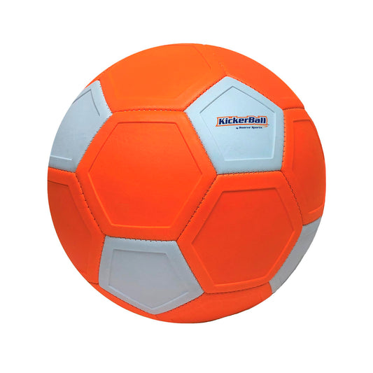Kickerball size-4 with pump included, quick setup for practice sessions.