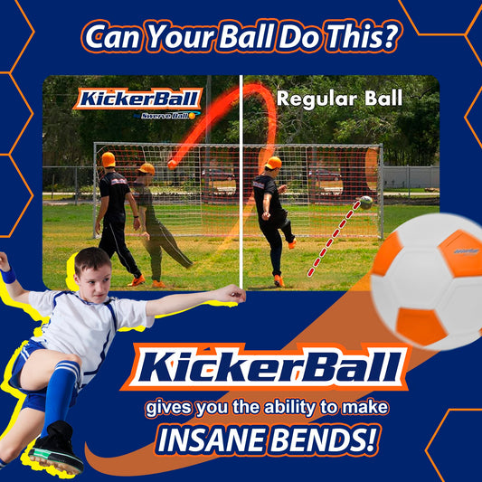 Kickerball size 4 construction designed for durable play on any surface.