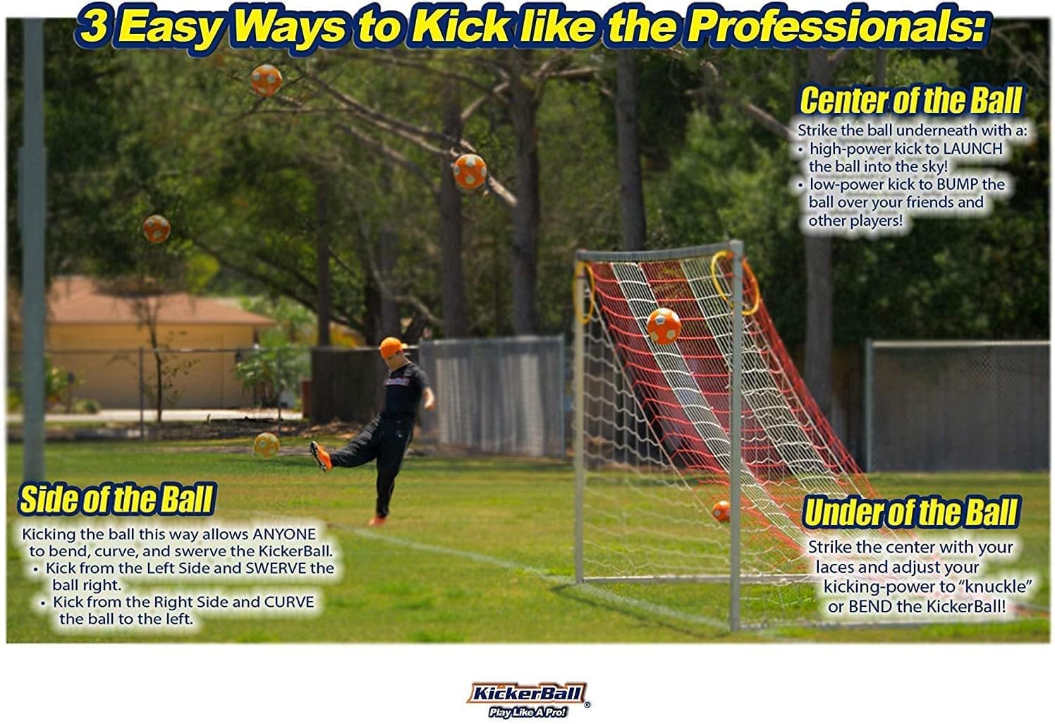 Compact size 4 is ideal for training drills and family fun anywhere.