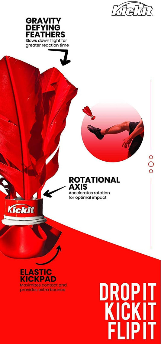 Kickit in action during a kick motion, enhancing ball control