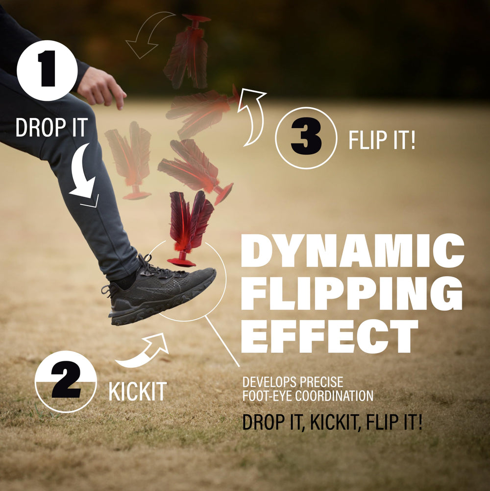 Kickit Maestro boosts soccer skills and freestyle footbag practice
