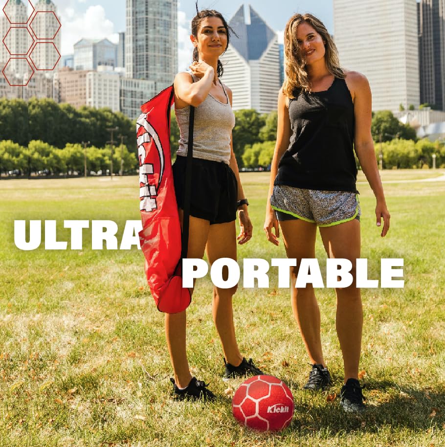 Kickit Soccer Tennis PRO inflation tips optimize play surface conditions.