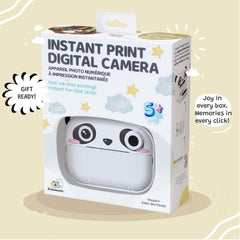 Kidamento instant print camera stickers sheet displaying decorative options for prints.