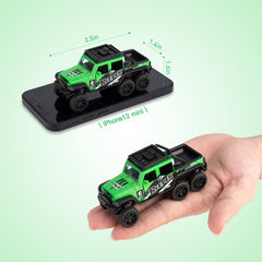 KIDAMI Diecast Trucks pull-back action battery-free rolling