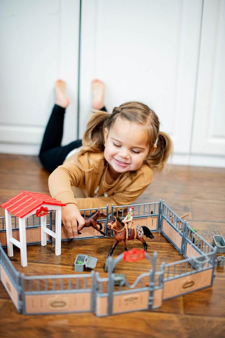 KIDBEST Appaloosa figure offers lifelike detail to spark storytelling.
