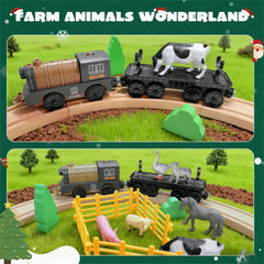KIDBEST double-sided tracks offer Brio and Thomas compatibility and versatile layouts.