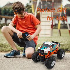 Kidcia remote-controlled truck encourages cooperative play for kids.