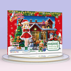 Kidcraft book-style closure makes storage and transport easy.