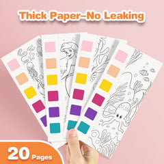 Kidcraft Paint with Water pocket-sized design makes painting easy anywhere.
