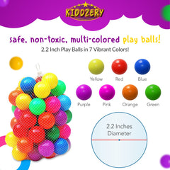 Kiddey ball pit frame with memory steel for durability