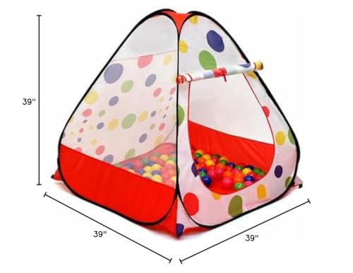 Kiddey ball pit pop up playhouse suitable for indoor or outdoor use