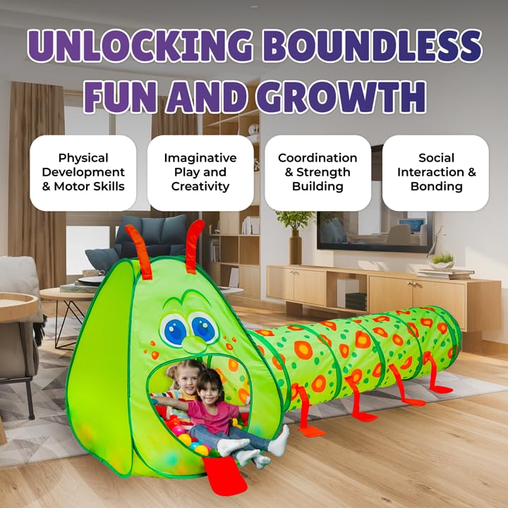 Kiddey Caterpillar fold-down storage makes quick closet stowaway between playtimes.