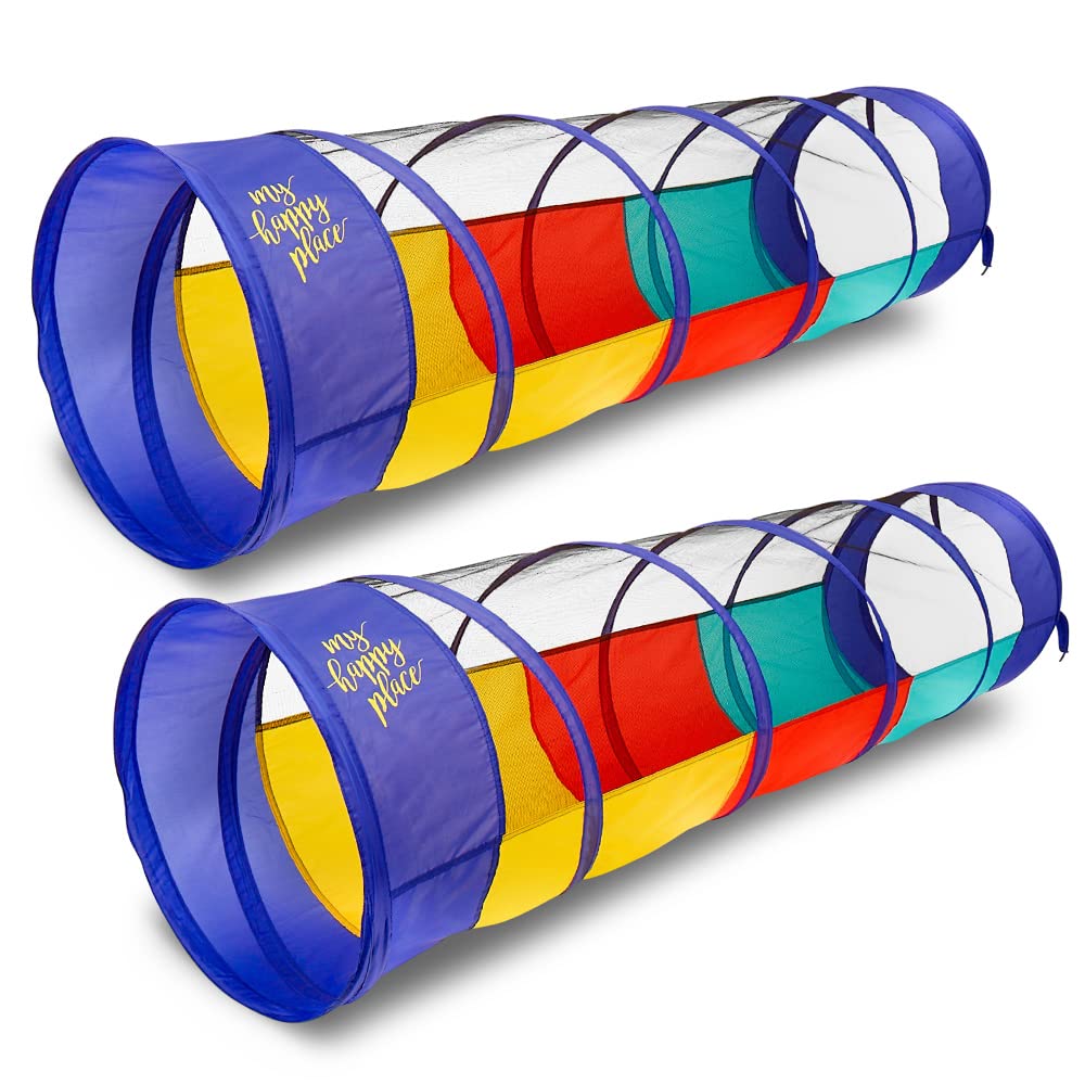 Kiddey Play Tunnel pop-up closed for instant storage and portability