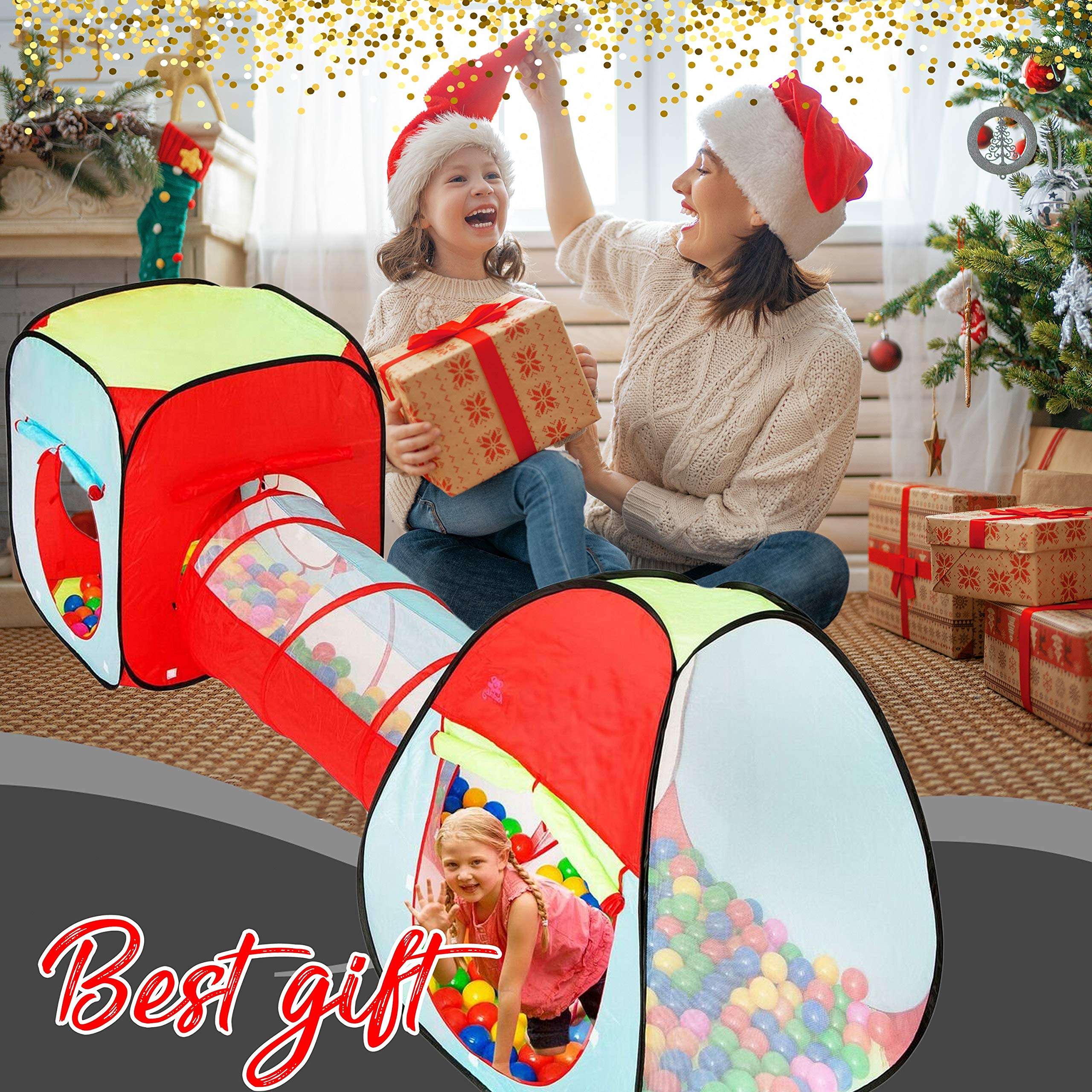 Kiddey 3-in-1 pop up play tent with breathable mesh for kids and pets.