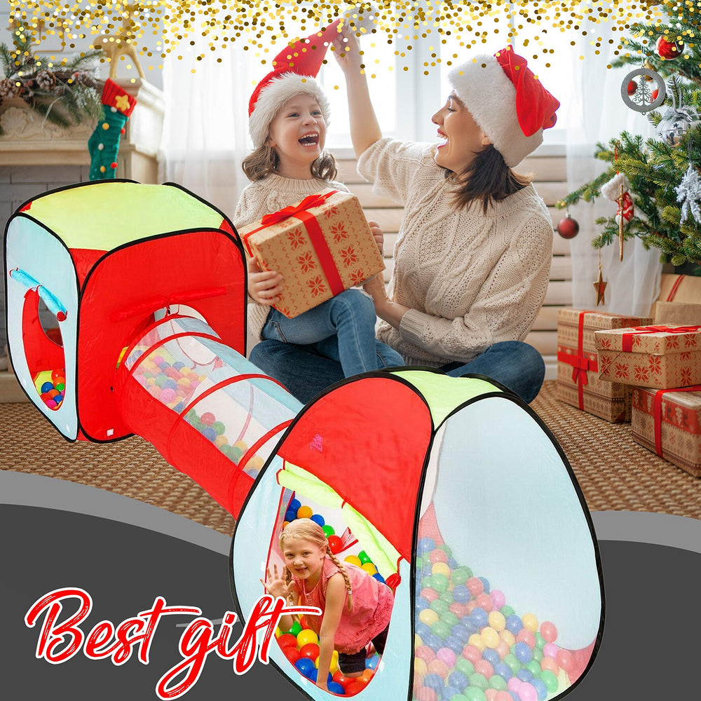 Kiddey 3-in-1 pop up play tent with breathable mesh for kids and pets.