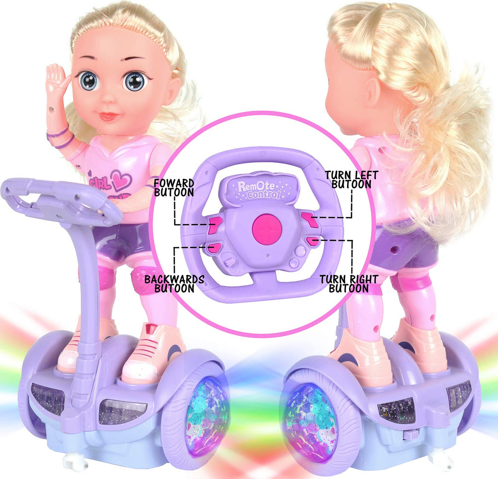 Kiddie Play doll-set-music, built-in tunes to boost playtime mood.