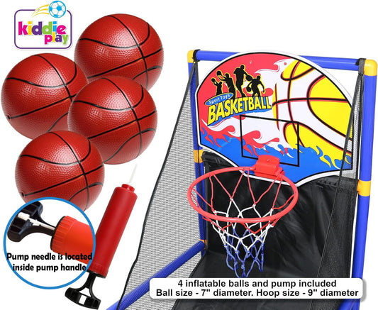 Kiddie Play inflatable balls 4-pack for quick setup and shared play.